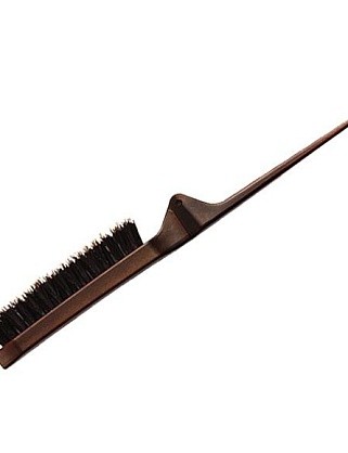 stu-co/71215 og стайл ап щетка 3-х рядная складная, ион. штифты+щетина, лого iq