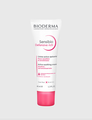 сенсибио насыщенный крем для чувствительной кожи defensive 40 мл 
