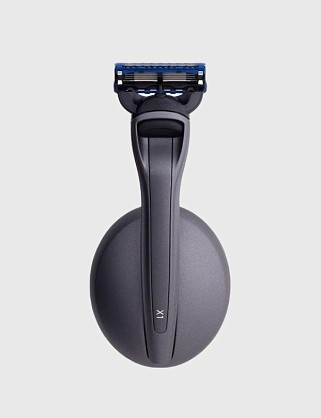 набор bolin webb x1, бритва x1  матовая графит, подставка x1 матовая графит