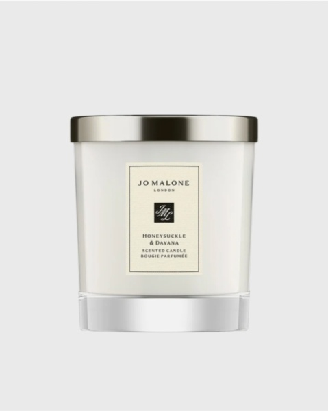 Свеча ароматная для дома 200г Honeysuckle & Davana
