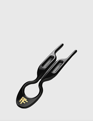 тубус (5 шт) шпилька hairpin no1 - черная (black)