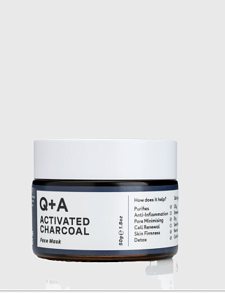 маска для лица activated charcoal 50 гр