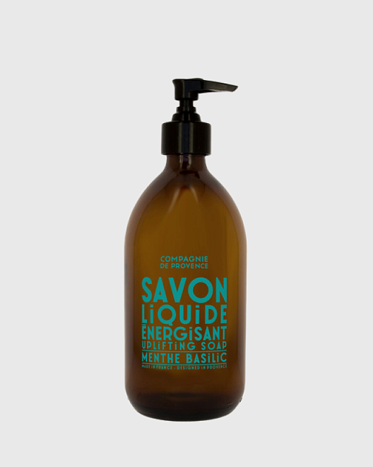 menthe basilic/mint basil liquid marseille soap 300 ml – энергизирующее жидкое мыло для тела и рук