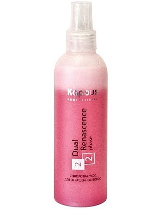 сыворотка-уход для окрашенных волос dual renascence  2 phase 200 мл