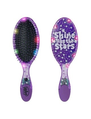 wet brush щётка light up - фиолетовые звезды (579499)
