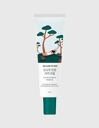 восстанавливающий крем с сосной и центеллой от постакне pine calming cica cream plus 60мл