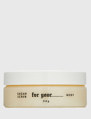 sugar scrub - сахарный скраб для тела, 215 г