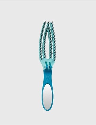 go-2 rus /71143 og new онзегоу щетка изог продув складная с зерк, комб щетинки, голуб 