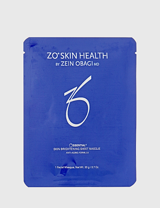 маска для выравнивания цвета кожи серии "ossen,tial" (ossential skin brightening sheet mas