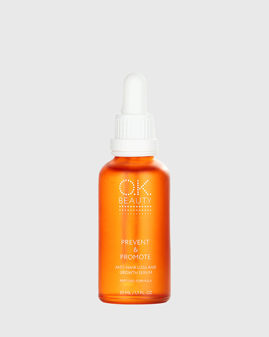сыворотка для активации роста и против выпадения волос ok beauty prevent & promote в целофф 