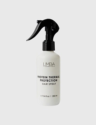 протеиновый спрей-термозащита для волос limba cosmetics protein thermal protection spray, 200 мл
