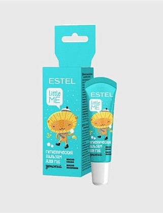 детский гигиенический бальзам для губ estel little me (10 мл)