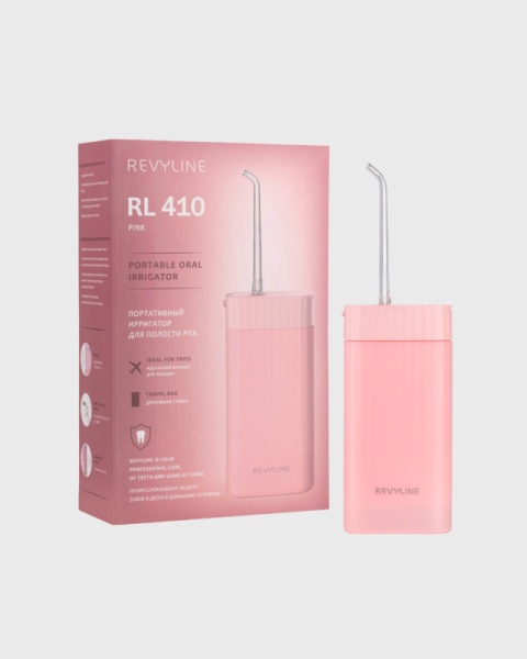 RL 410 портативный ирригатор, розовый