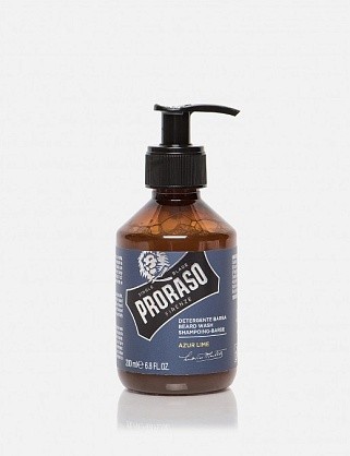 шампунь для бороды  azur lime 200  мл