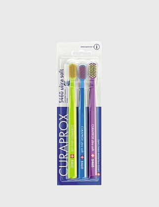 набор зубных щеток  "ultrasoft", d 0,10 мм (3 шт.) 