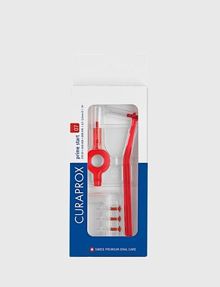 набор для гигиенического ухода prime start: 5 ершиков cps 07 с держателем uhs 409 и uhs 470 curaproх