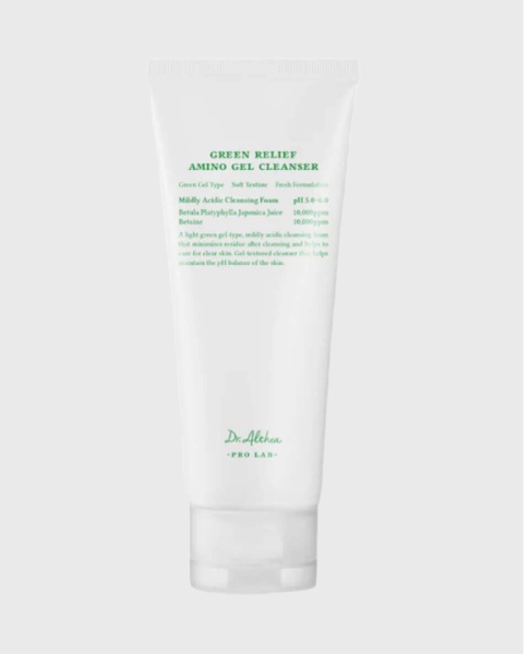 Гелевая пенка для умывания Green Relief Amino Gel Cleanser,100 мл.