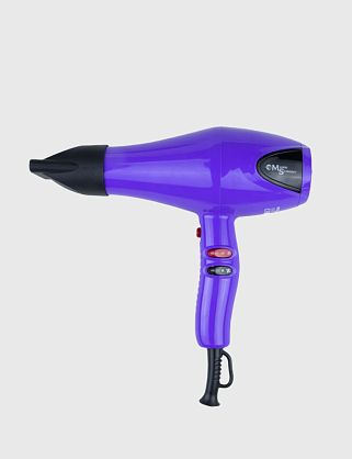 фен для волос 2400w сиреневый, 2 насадки mark shmidt 