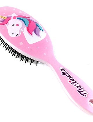 мечты единорога, расческа для волос розовая