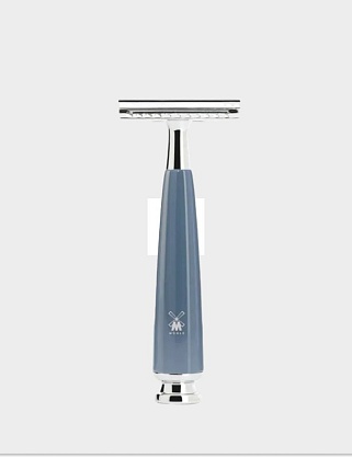 т-образная бритва muehle rytmo, темно-бирюзовая смола