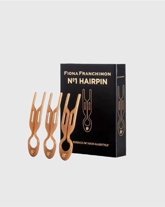 бокс (3 шт) шпилька hairpin no1 - карамельный (smooth caramel)