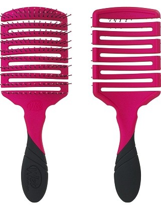 wet brush щетка pro flex dry paddle д/быстрой сушки голубая (580662) прямоугольная с мягкой ручкой 