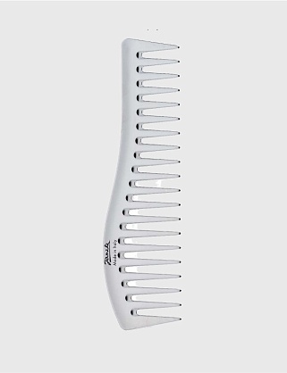 хромированная расческа для волос