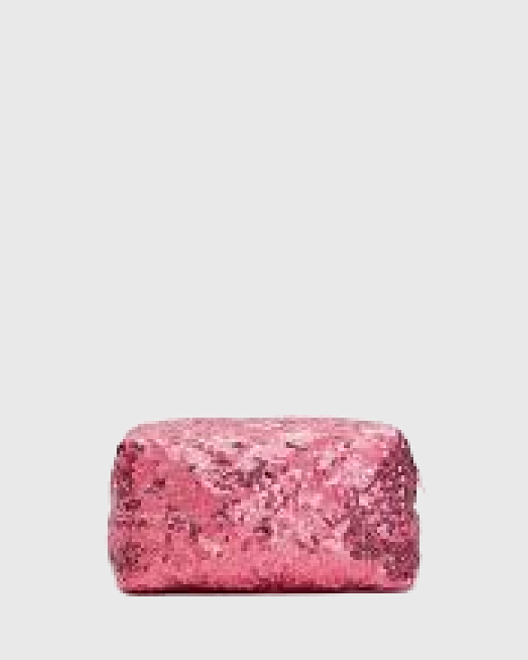 косметичка мини "розовые пайетки"   