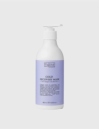 коллагеновая маска для интенсивного восстановления волос tashe professional сold recovery, 400 мл