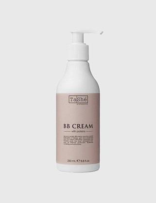 несмываемый протеиновый bb-крем для волос tashe professional leave-in protein bb cream, 250 мл