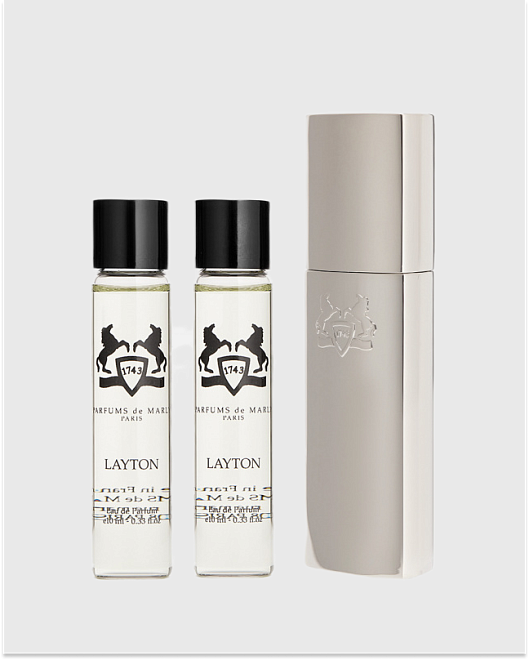 layton travel-set, дорожный комплект тревел кейс + спрей 3*10мл лэйтон