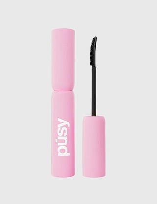 классическая тушь для ресниц pusy black, 10 мл.