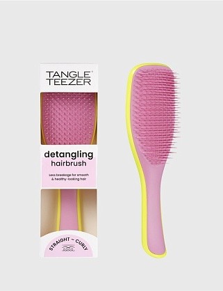 расческа tangle teezer the ultimate (wet) detangler hyper yellow rosebud
