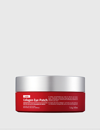 red lacto collagen eye patch (60p) укрепляющие патчи с гидролизатом коллагена