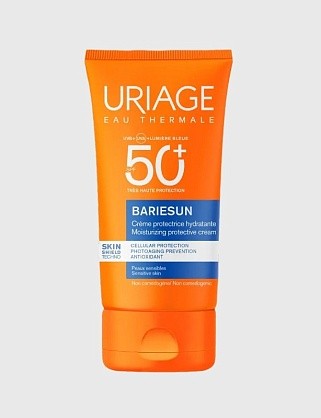 урьяж барьесан spf50+ увлажняющий защитный крем тюбик 50 мл