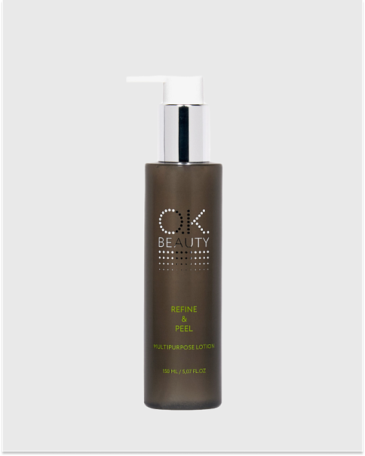 мультифункциональный пилинг-лосьон ok beauty refine & peel в целлоф (6666)