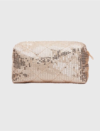 косметичка мини "золотые пайетки"   