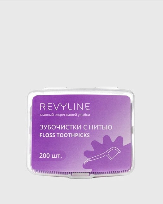 зубочистки с нитью, 200 шт.