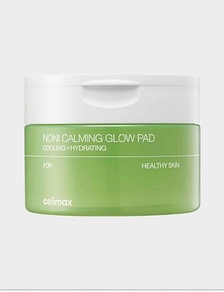 ампульные пэды с экстрактом нони the real noni calming glow pad 160мл (50шт)