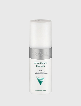 гель для умывания с активированным углём detox carbon cleanser 150 мл