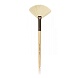 кисть для нанесения румян - blush (white fan) brush