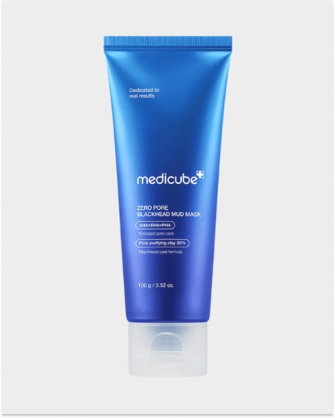 Глиняная маска для очищения пор с АНА,ВНА и PHA кислотами Zero Pore Blackhead Mud Mask 100г