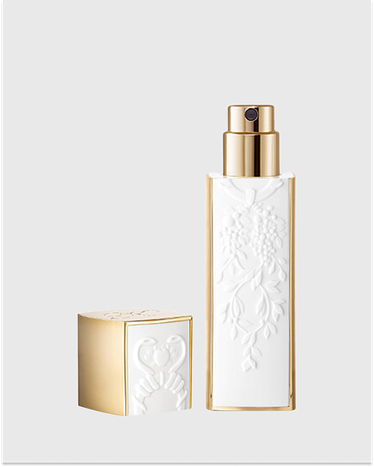 тревел атомайзер bk пустой белый 7.5 мл