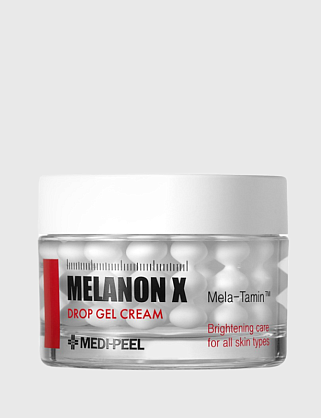 melanon x drop gel cream (50g) витаминно-осветляющий капсульный крем
