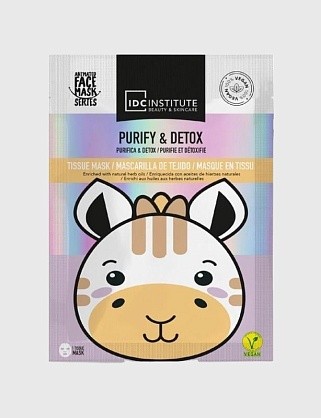 ids тканевая маска для лица очищающая. жираф (14+)