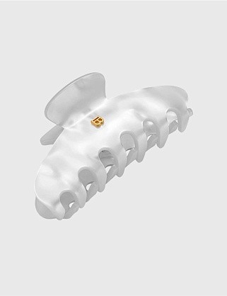 заколка-краб м перламутр /limited edition pince à cheveux medium pearl