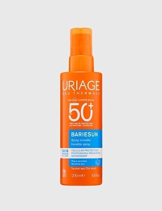 урьяж барьесан spf 50+ невидимый спрей, спрей 200 мл