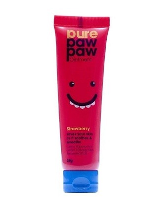 pure paw paw бальзам с ароматом клубники 25  г