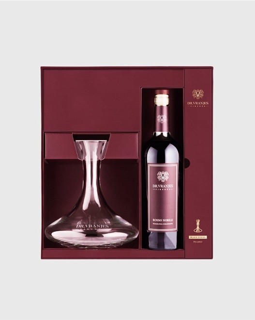 подарочный набор rosso nobile с декантером 750 мл