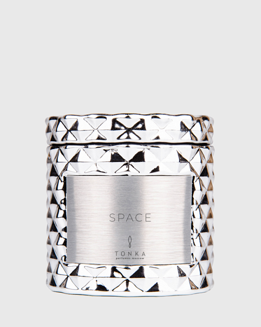 свеча аромат «space» серебро 50 (тубус)